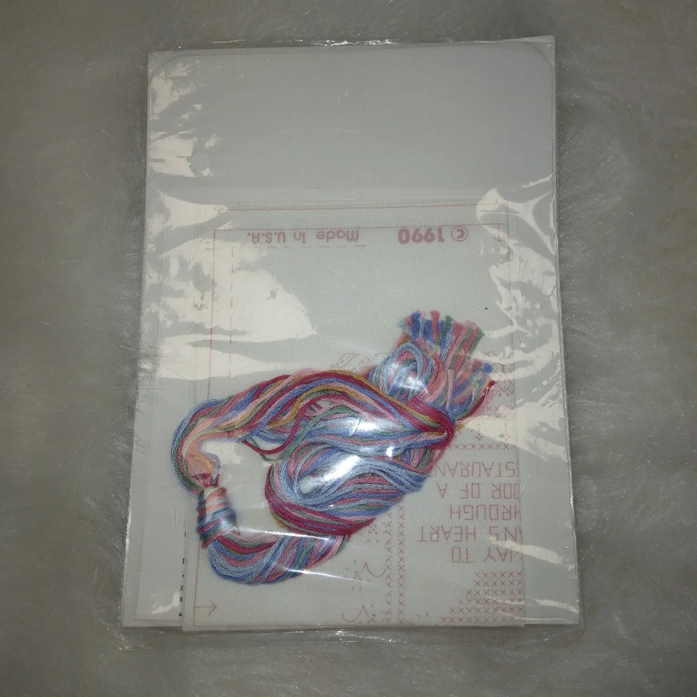 STAMPED CROSS STITCH KIT Dimensions, Way to a Woman's Heart, 5